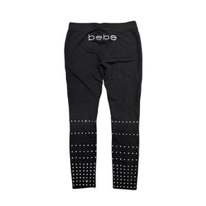 Bebe Black Studded Women’s  Leggings